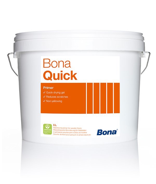 Грунтовка для паркета Bona Quick полиуретановая на водной основе 5 л